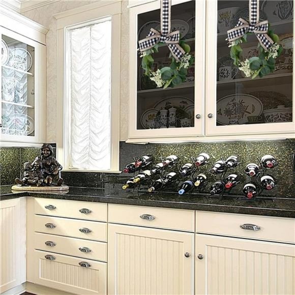 2Pieces 9Inch Mini Eucalyptus Wreath for FrontDoor Small Wreath Green Artificial - Picture 6 of 6